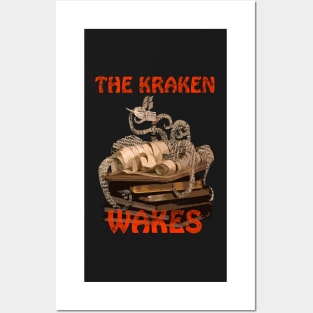 The Kraken Wakes steampunk book art Posters and Art